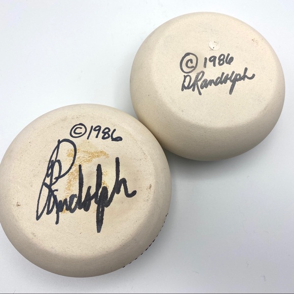 Vintage Art Pottery Vases Bowl Southwest Geometric - Picture 7 of 8